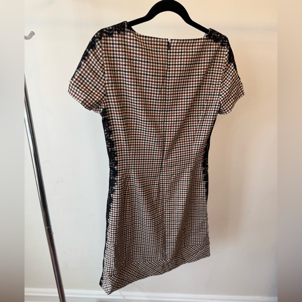 Sold Vintage Brooks Brothers Lace-Trim Sheath Dress - Picture 4 of 4